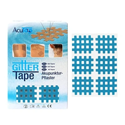 Abbildung von AcuTop Typ B, Gitter Tape, Blau 120 Tapes, Akupunktur Pflaster, Gitterpflaster
