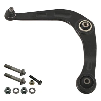 Abbildung von FEBI BILSTEIN 40791 Querlenker mit Anbaumaterial Vorderachse links, unten Stahlguss PEUGEOT: 206 Hatchback, SW, 206+ Hatchback