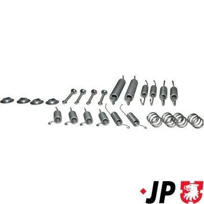 Abbildung von JP GROUP 1163950410 Zubehörsatz, Bremsbacken Hinterachse VOLKSWAGEN: TRANSPORTER 4, 4 Bus