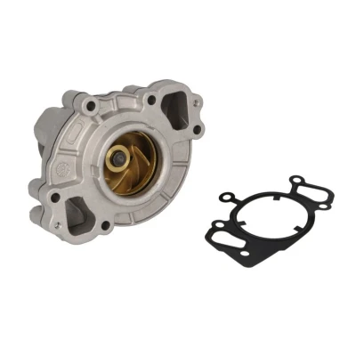 Abbildung von HEPU P282 Wasserpumpe mit Dichtung mechanisch Gehäuse Aluminium Deckel JAGUAR: XF Saloon, S Type, XJ LAND ROVER: Range Rover Sport