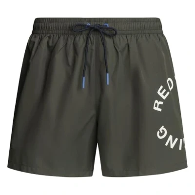 Abbildung von Red Bull Racing x Pepe Jeans Circle LOGO Badeshorts, Herren, Größe: Large, Olive green