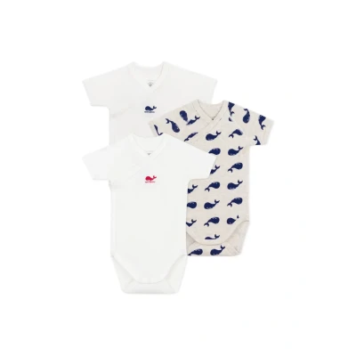 Abbildung von Petit Bateau 3 PACK Body für Kinder, Größe: 50, White