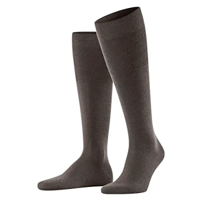 Abbildung von Falke Airport KH Kniestrümpfe, Herren, Größe: 41/42, Brown mel