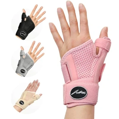 Abbildung von Dr. Arthritis Von Ärzten Entworfen, Verstellbare Handgelenkstütze/Handgelenk Schiene, Sehnenscheidenentzündung/Karpaltunnel Stützende Nacht Armschiene &amp; Handgelenkbandage [Rechts + Links]