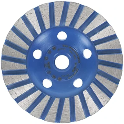 Abbildung von PRODIAMANT Fächerschleifer Diamantschleiftopf 100 mm x M14 Profiqualität für Beton, Naturstein, Mauerwerk, Estrich, universal Tellerschleifer mit Diamant Segment