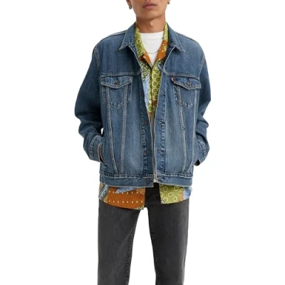 Abbildung von Levi&#039;s THE trucker Jacket Jeansjacke, Herren, Größe: XL, Terrace