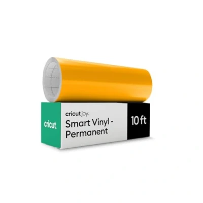 Abbildung von Cricut Smart Vinyl Permanent, Maisgelb 14 cm x 304,8 Großpackung