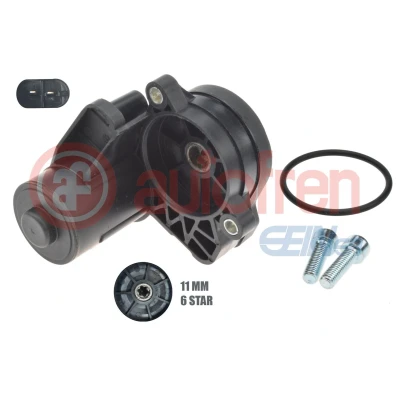 Abbildung von AUTOFREN SEINSA DEPB001 Stellelement, Feststellbremse Bremssattel VOLKSWAGEN: Golf 7, AUDI: A3 Sportback