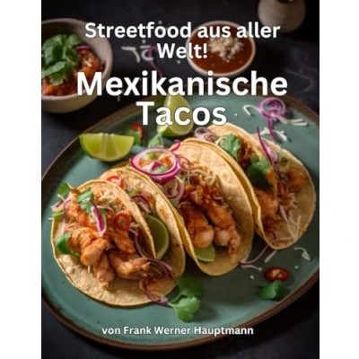 Abbildung von Streetfood aus aller Welt Mexikanische Tacos: Lernen Sie im Rahmen unserer kulinarischen Weltreise in Band 15 die 25 beliebtesten mexikanischen Taco Rezepte selbst zuzubereiten!
