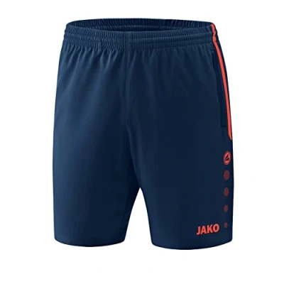 Abbildung von JAKO Herren Competition 2.0 Shorts, mehrfarbig (navy/flame), S