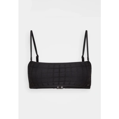 Abbildung von Roxy Camilo Bandeau Bikinitop, Damen, Größe: XXL, Anthracite