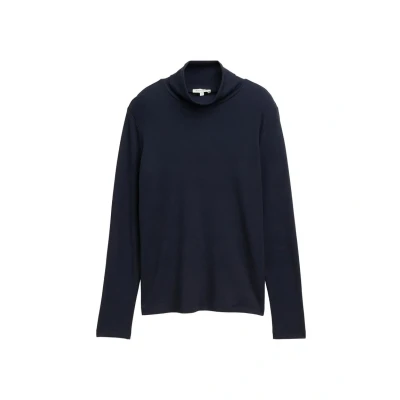 Abbildung von TOM Tailor Langarm MIT Rollkragen Strickpullover, Damen, Größe: Medium, Lunar eclipse