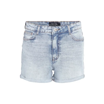 Abbildung von Noisy May Nmmoni Jeans Shorts, Damen, Größe: Medium, Light blue denim
