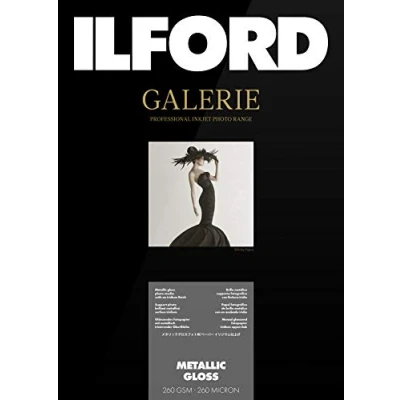 Abbildung von ILFORD GALERIE Metallic Gloss 260 gsm A3+ 329 mm x 483 25 Blatt