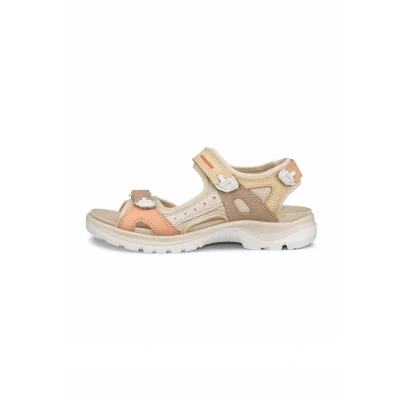 Abbildung von ECCO Offroad Trekkingsandale, Damen, Größe: 36, Multicolor straw Schuhe