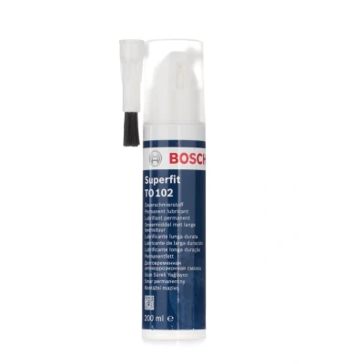Abbildung von Bosch SF 200 Dauerschmierstoff Superfit Hochleistungsschmierstoff für Komponenten einer Bremsanlage 200ml Pumpspender mit Bürste