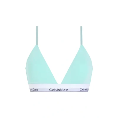 Abbildung von Calvin Klein Underwear Triangel BH, Damen, Größe: Large, Beau blue