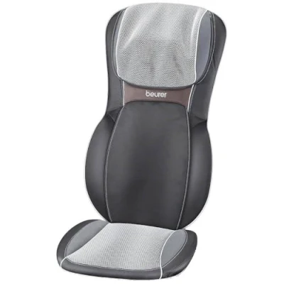 Abbildung von Beurer MG 295 Massagesitzauflage, 4 Shiatsu Massageköpfe, 3 Massagebereiche, 2 Geschwindigkeiten