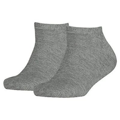 Abbildung von Tommy Hilfiger Unisex Kinder Sneaker Trainer Socken, Middle Grey Melange, 31 34 EU