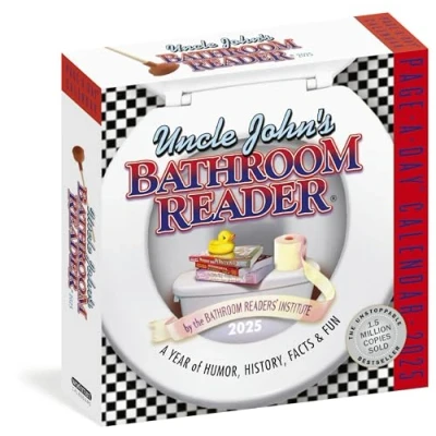 Abbildung von Uncle John&#039;s Bathroom Reader Page A Day® Calendar 2025: Year of Humor, History, Facts, and Fun