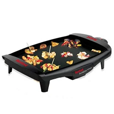 Abbildung von Tefal CB 5005 Ultra CompactBarbecue Elektrogrill 45x30x9 cm (Koch fläche: 25 x 35 cm)