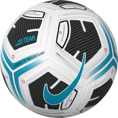 Abbildung von Nike FZ7540 102 NK Academy Team FA24 Recreational Soccer Ball Unisex White/Black/LT Blue Fury Größe 4