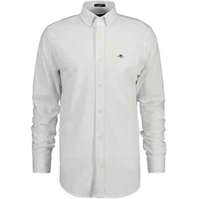Abbildung von GANT Regular FIT Hemd, Herren, Größe: Large, White