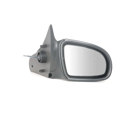 Abbildung von Außenspiegel Tyc 325 0021 rechts schwarz Einstellung: Gestänge, konvex OPEL: Corsa B Hatchback