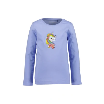 Abbildung von Blue Seven Langarmshirt für Kinder, Größe: 92, Lila