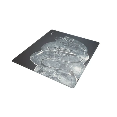 Abbildung von Xtrfy GP4, Großes Gaming Mauspad (460 x 400 4 mm), Müheloses Gleiten bei Einwandfreier Mauskontrolle, Rutschfest, Maschinenwaschbar, Cloud White Edition