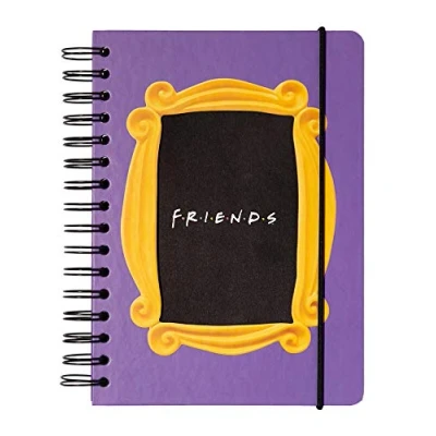 Abbildung von Grupo Erik Bullet Journal Dotted A5 Friends Hard Cover Notizblock Ringbuch Notizbuch Tagebuch für Erwachsene und Kinder