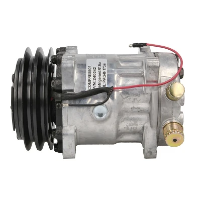 Abbildung von BOSCH 1 986 AD1 135 Kompressor 12V PAG 46 R134a mit Montageanleitung, Dichtring