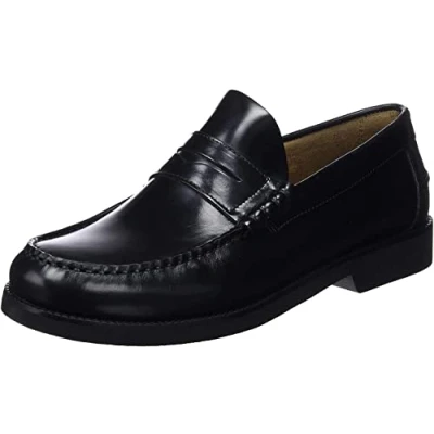 Abbildung von Fluchos Herren Stamford Slipper, Schwarz (Negro 000)