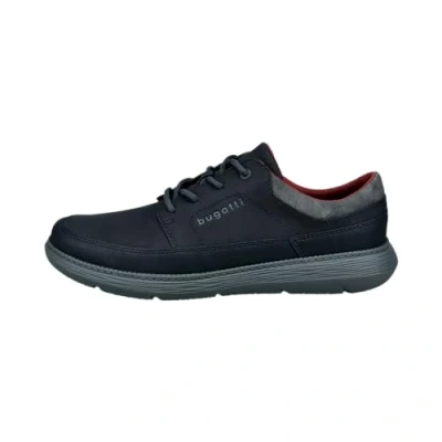 Abbildung von bugatti Herren Low Top Sneaker, Männer Halbschuhe,schnürschuhe,schnürer,straßenschuhe,Strassenschuhe,Sportschuhe,schwarz (1000),40 EU / 6.5 UK