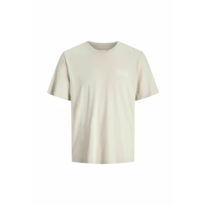 Abbildung von Jack &amp; Jones Jjecorp LOGO Oneck NOOS Tshirt print, Herren, Größe: Small, Moonbeam