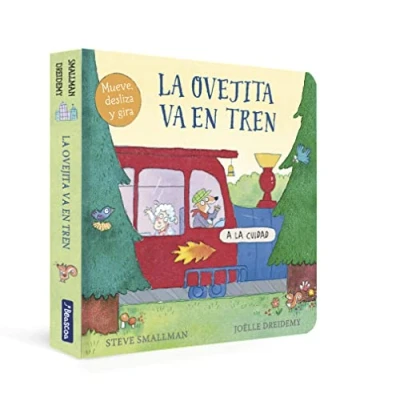 Abbildung von La ovejita va en tren (La que vino a cenar. Libro de cartón) (Pequeñas manitas)