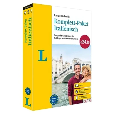 Abbildung von Langenscheidt Komplett Paket Italienisch: Sprachkurs zum Italienisch lernen für Anfänger und Wiedereinsteiger mit 2 Büchern, 6 CDs Vokabeltrainer App
