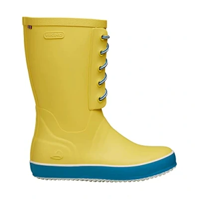 Abbildung von Viking Damen Retro Logg Gummistiefel, Yellow,42 EU