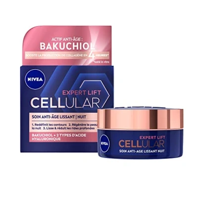 Abbildung von NIVEA Cellular Nachtcreme Filler + Elasticity, 50 ml