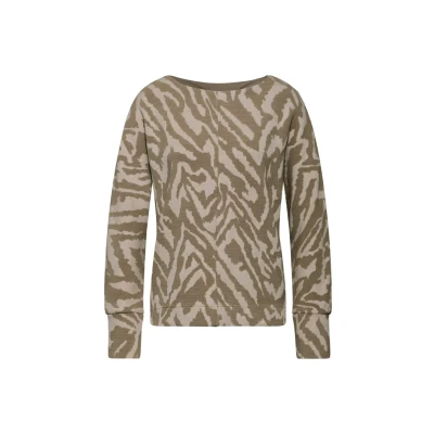 Abbildung von STREET ONE Damen A322597 Two Tone Jaquard Shirt, Honey Sand, 34