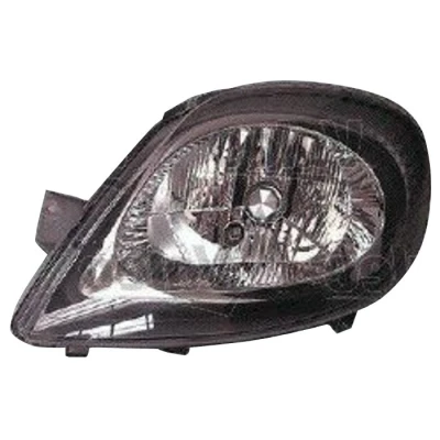 Abbildung von VALEO ORIGINAL PART 088127 Scheinwerfer links H4 Halogen mit Abblendlicht, Fernlicht für Rechtsverkehr Stellmotor LWR OPEL: Vivaro A Combi
