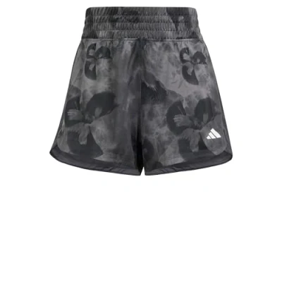 Abbildung von adidas Performance Pacer Essentials AOP Flower Tiedye kurze Sporthose, Damen, Größe: XS, Grey five