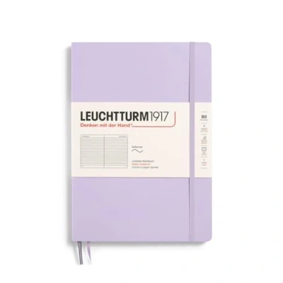 Abbildung von LEUCHTTURM1917 368154 Notizbuch Composition (B5), Softcover, 123 nummerierte Seiten, Lilac, Liniert