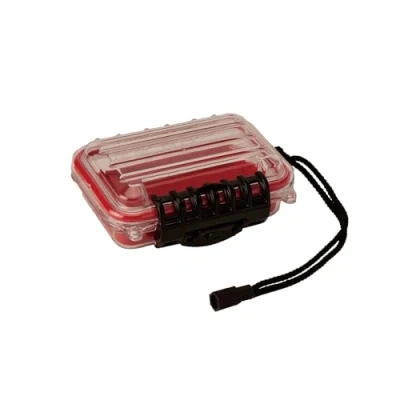 Abbildung von Plano Guide Series 3400 Style Polycarbonat Feldbox, Rot/Transparent, Einheitsgröße