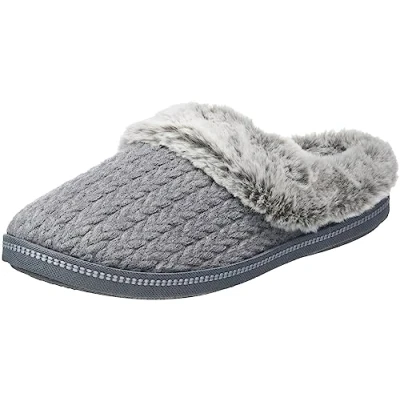 Abbildung von Skechers Damen Cozy Campfire Sneaker, grau, 36 EU