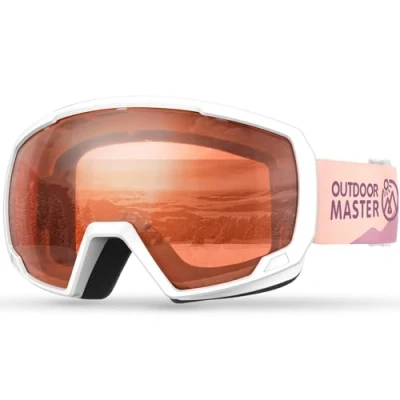 Abbildung von OutdoorMaster Kids Ski Goggles, Snowboard Goggles Jugend Schneebrillen Halo