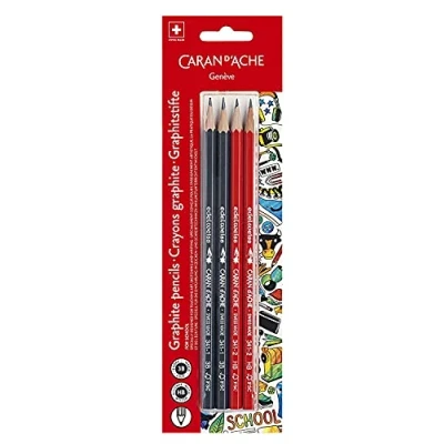 Abbildung von Caran d&#039;Ache 341.704 Classic Bleistiftset, Mehrfarbig, 14cm, 4