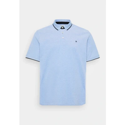 Abbildung von Jack &amp; Jones Jjepaulos Poloshirt, Herren, Größe: 6XL, Light blue