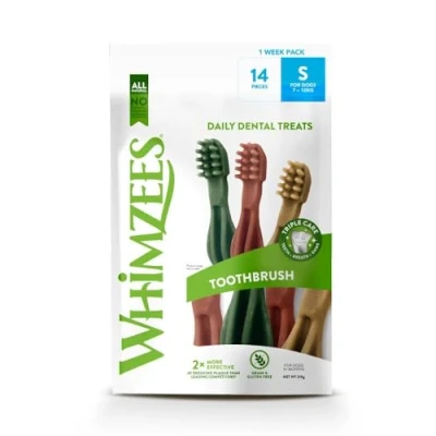 Abbildung von Whimzees S Brush, Wochenpackung, 14 Stück pro Packung