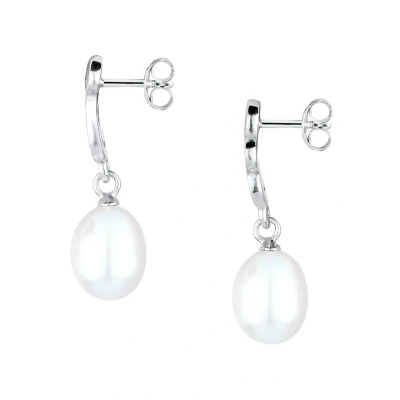 Abbildung von Elli Glamour Ornament Ohrringe, Damen, Größe: One Size, Silber